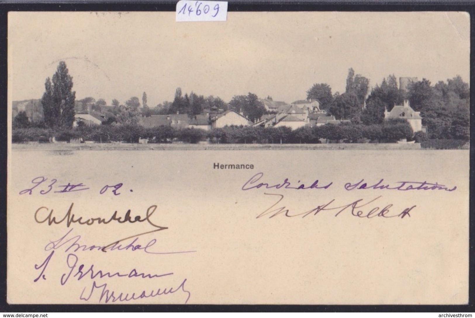 Genève Canton - Hermance : Bord Du Lac Vers 1902 (14'609) - Hermance