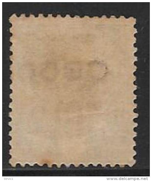 Obock, Scott # 14 Unused No Gum Fr. Colonies Stamp Overprinted, 1892 - Unused Stamps