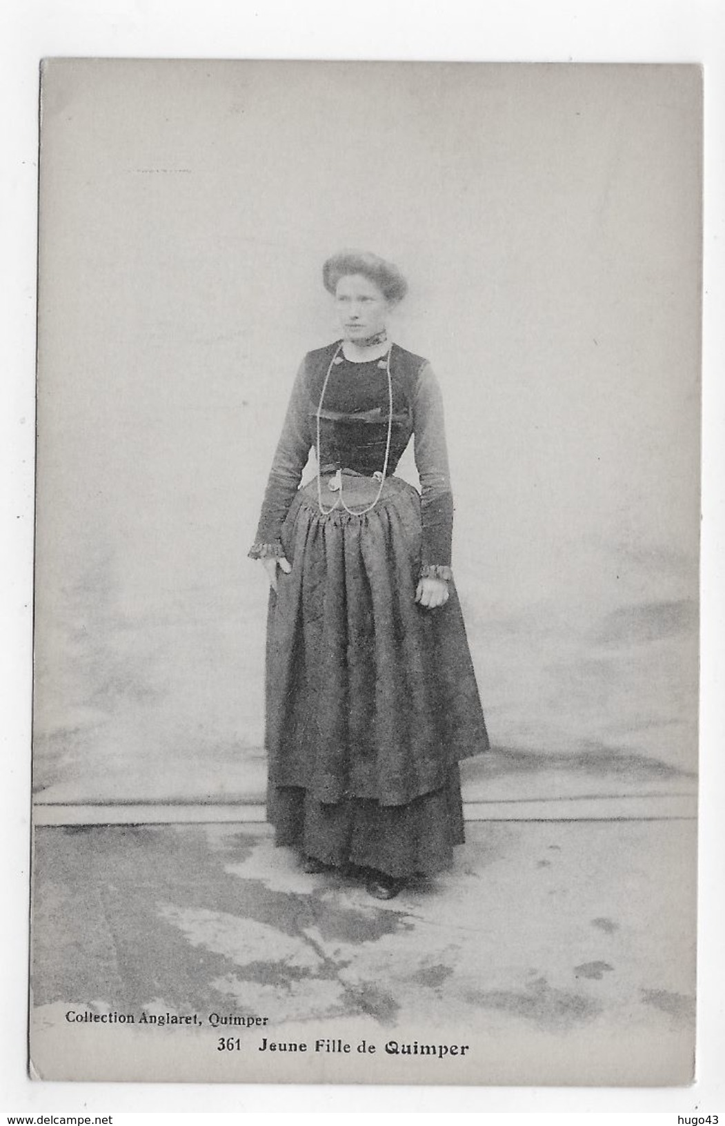 QUIMPER - N° 361 - JEUNE FILLE DE QUIMPER - CPA NON VOYAGEE - Quimper