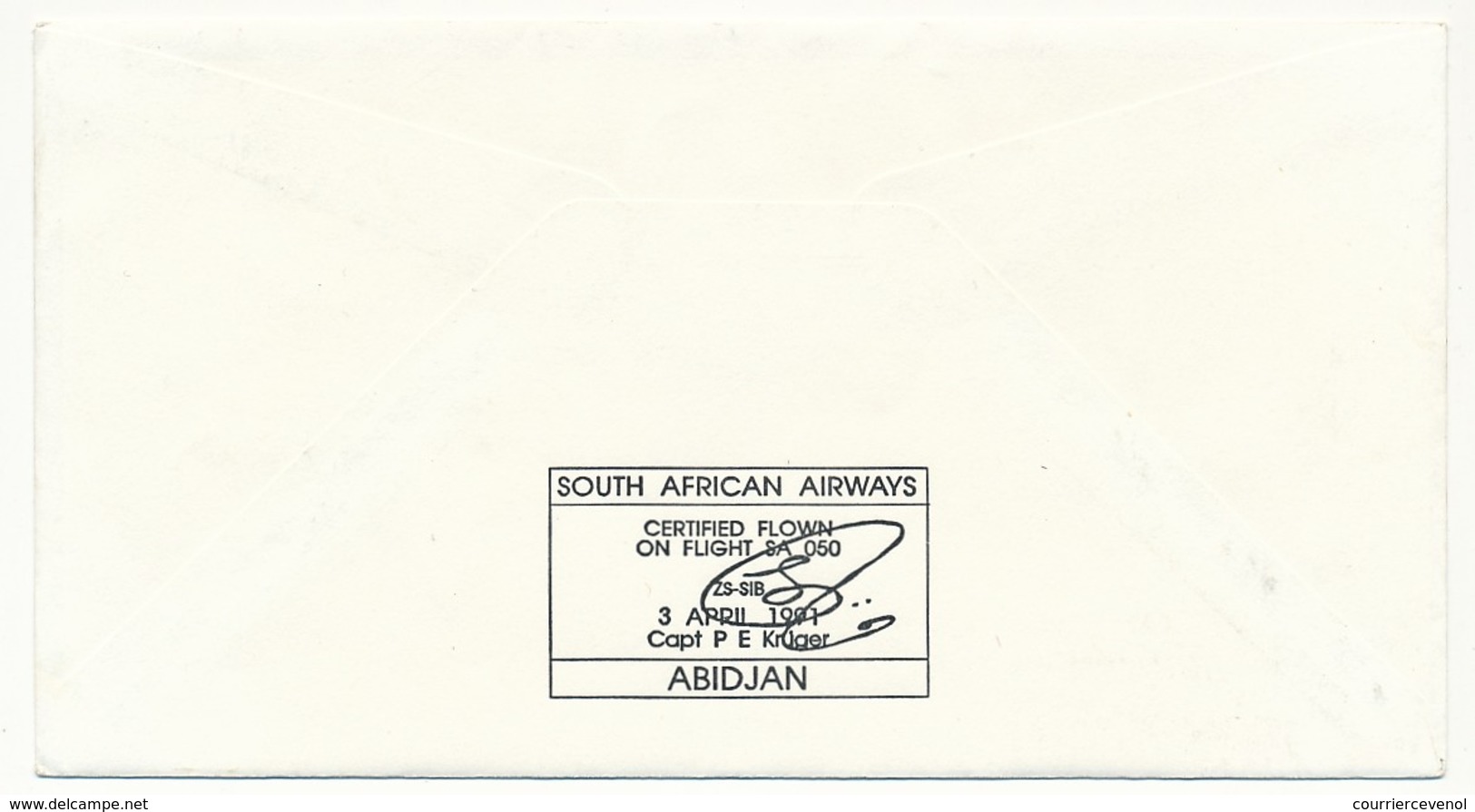 RSA - Enveloppe First West African Regional Service - 1991 - Luftpost