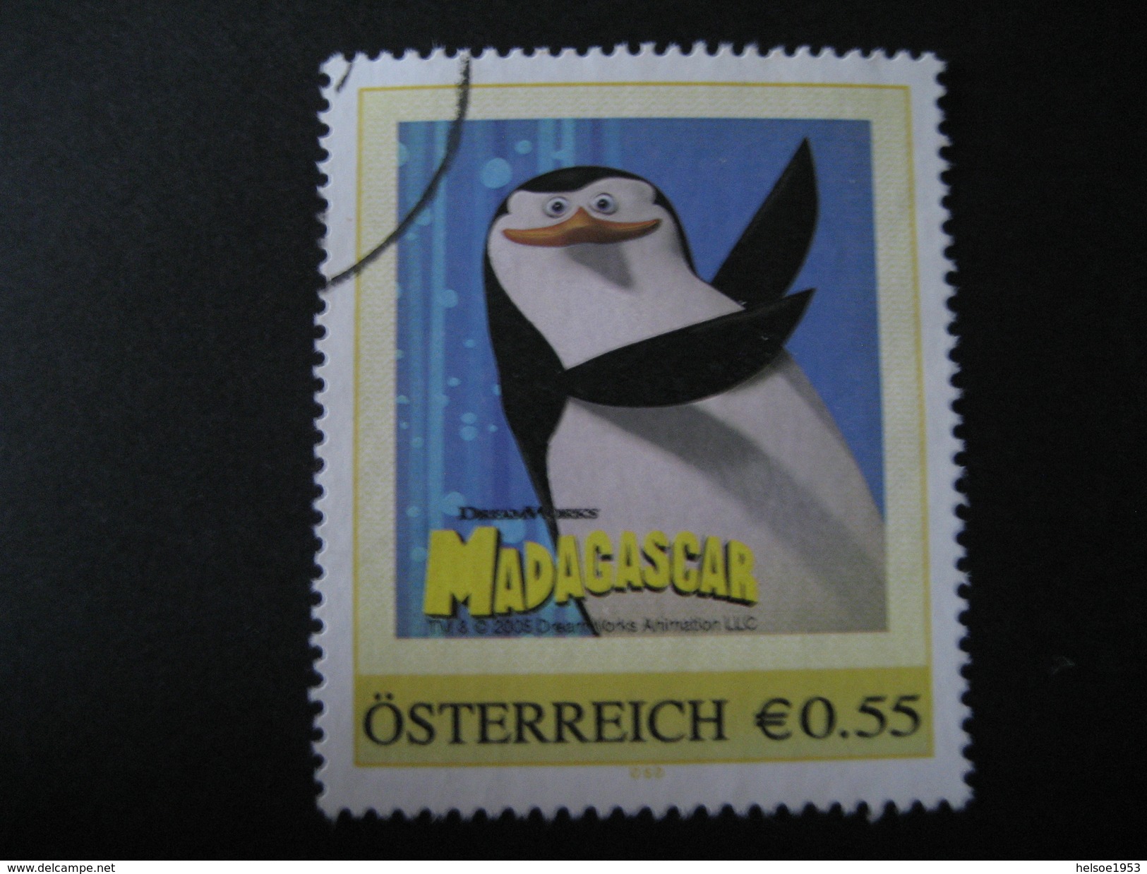 Österreich- Pers.BM- Aus Markenheft "Madagascar" Gebraucht - Personalisierte Briefmarken