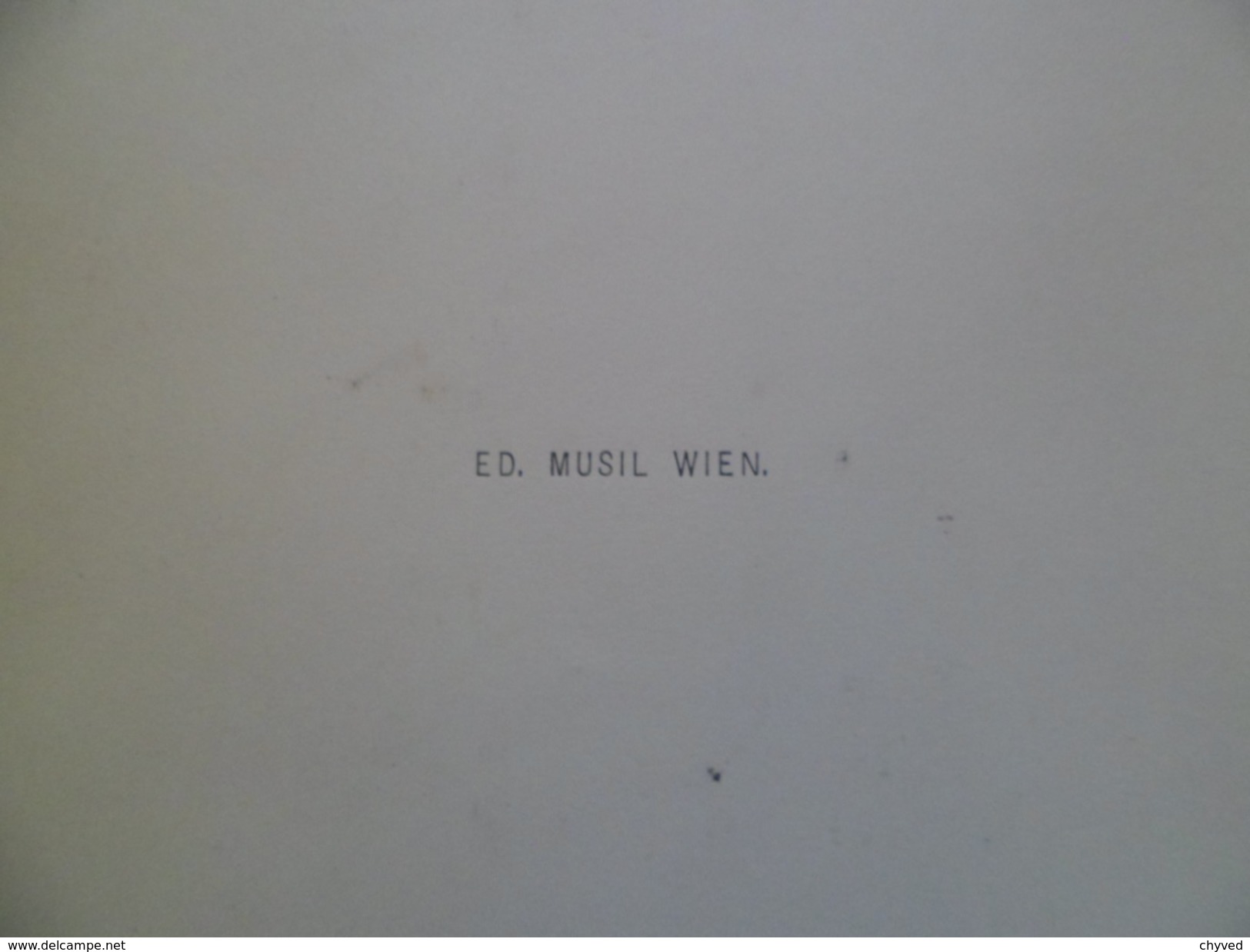 Abbildungen der Shreibtheken-Umschläge von Ed. MUSIL Wien (Kataloganzeige) 1876