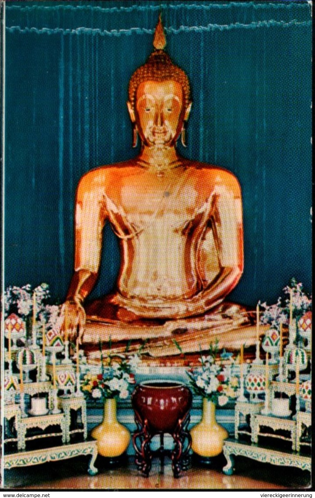 ! 1967 The Golden Buddha Of Sukkhothai In Wad Traimitra Withayaram Worawiham, Thailand, Asia, Asien, Perth - Thaïland