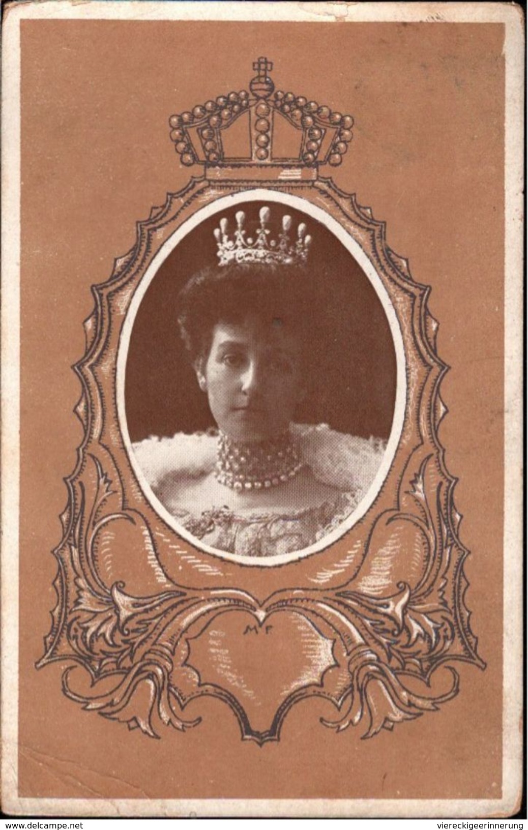 ! 1913 Pestalozzi Bazar Dresden, Adel, Sachsen, Diadem, Krone, Crown, FAMILLES ROYALES - Familles Royales