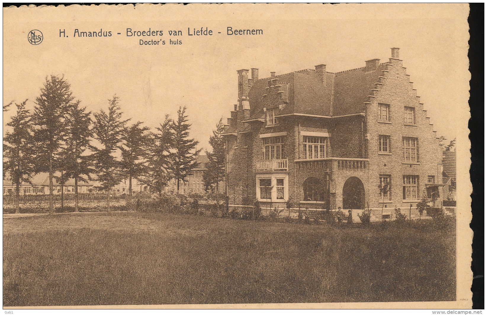 Belgique --  H.Amandus  - Broerders Van Liefde  - Beernen --  Doctor's Huis - Beernem