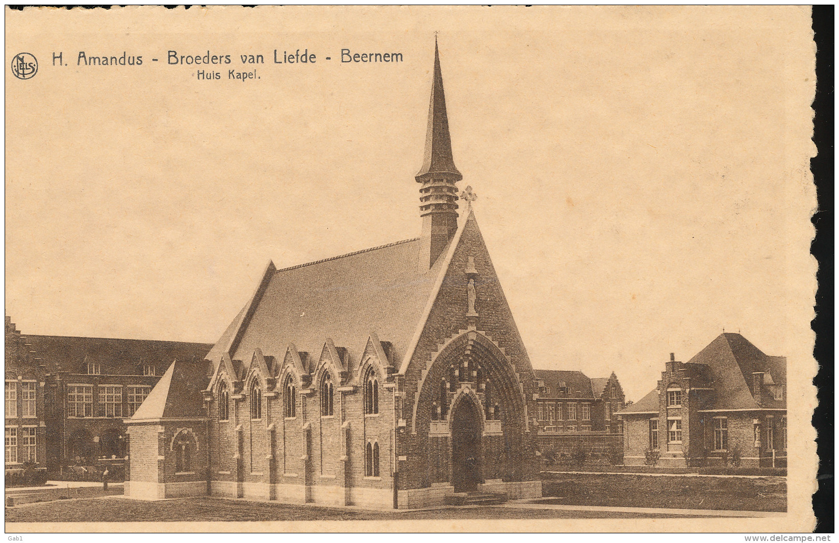 Belgique --  H.Amandus  - Broerders Van Liefde  - Beernen --  Huis Kapel - Beernem