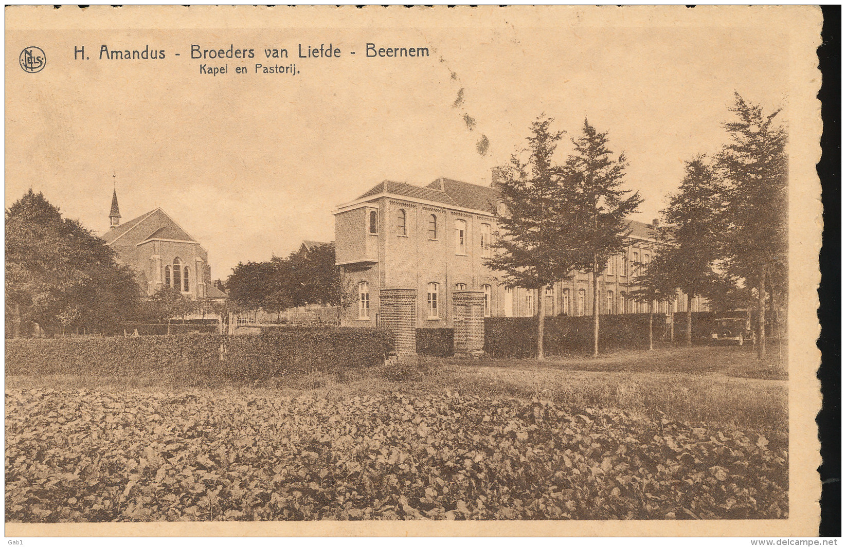 Belgique --  H.Amandus  - Broerders Van Liefde  - Beernem --  Kapel En Pastorij - Beernem