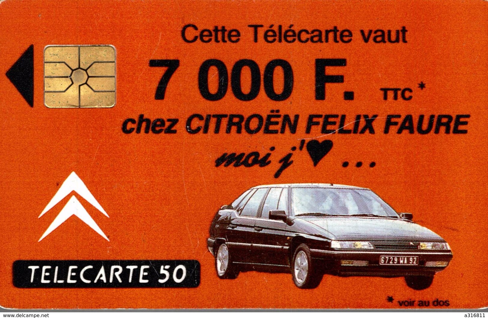 CITROEN - Phonecards: Private Use