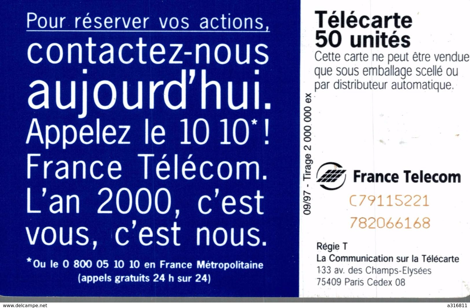 ACTION FRANCE TELECOM - Privées