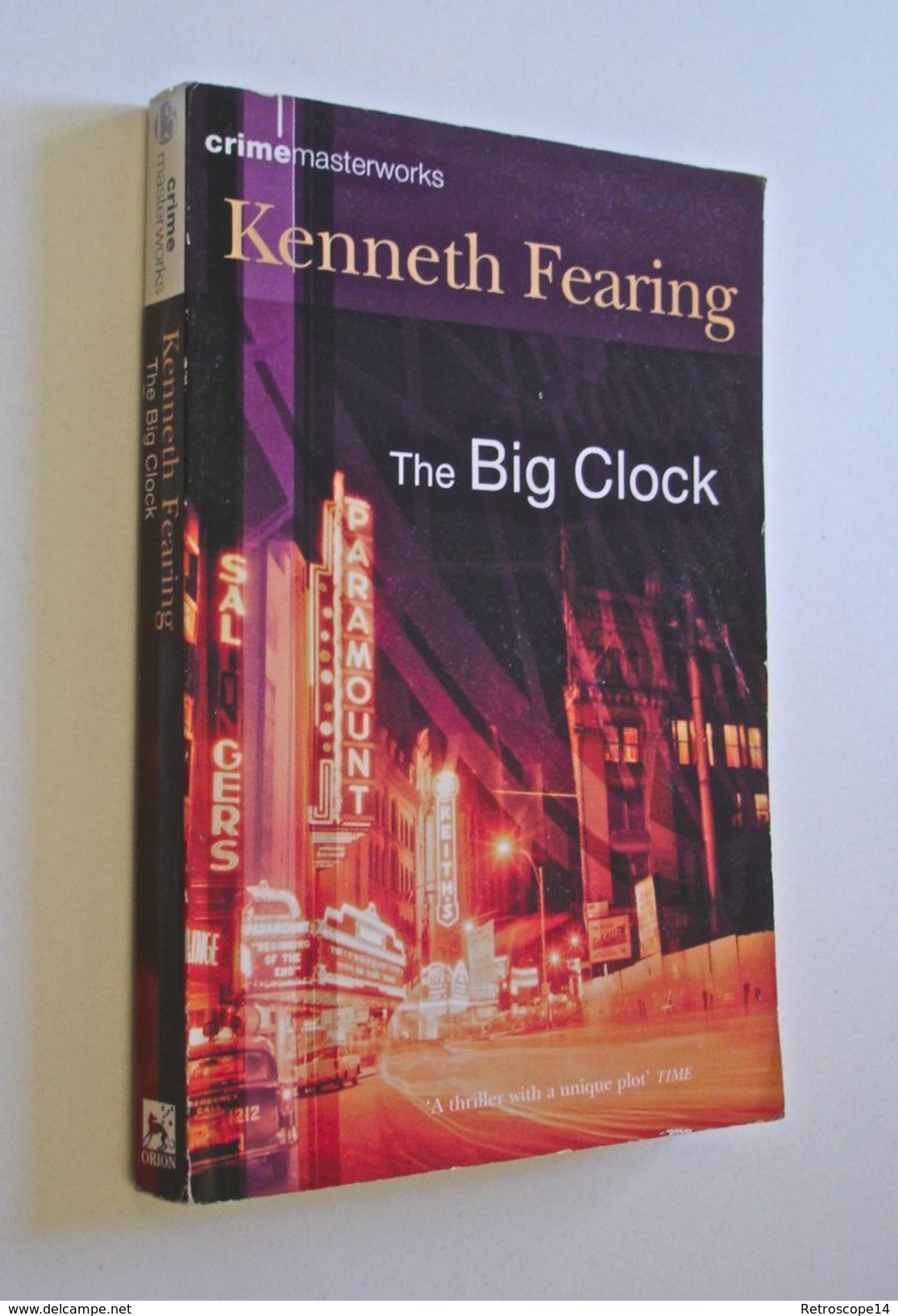 KENNETH FEARING, THE BIG CLOCK, Orion. - Krimis