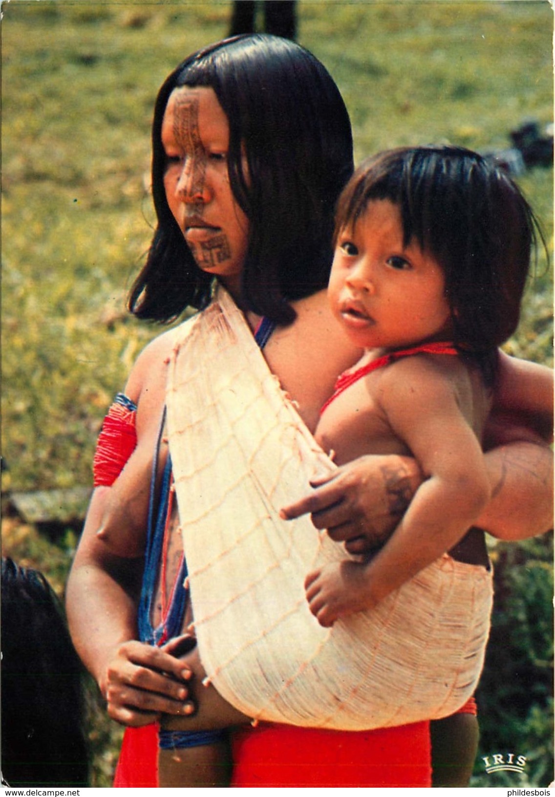 GUYANE  Jeune Indienne Tatouée - Autres & Non Classés