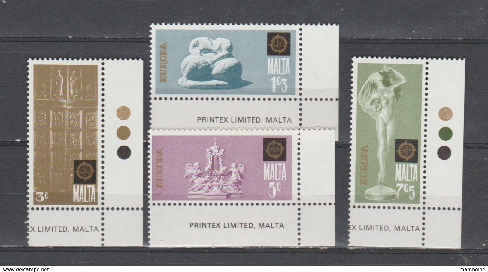 Malte  Europa  1974   N° 488 / 91 Neuf X X - 1974