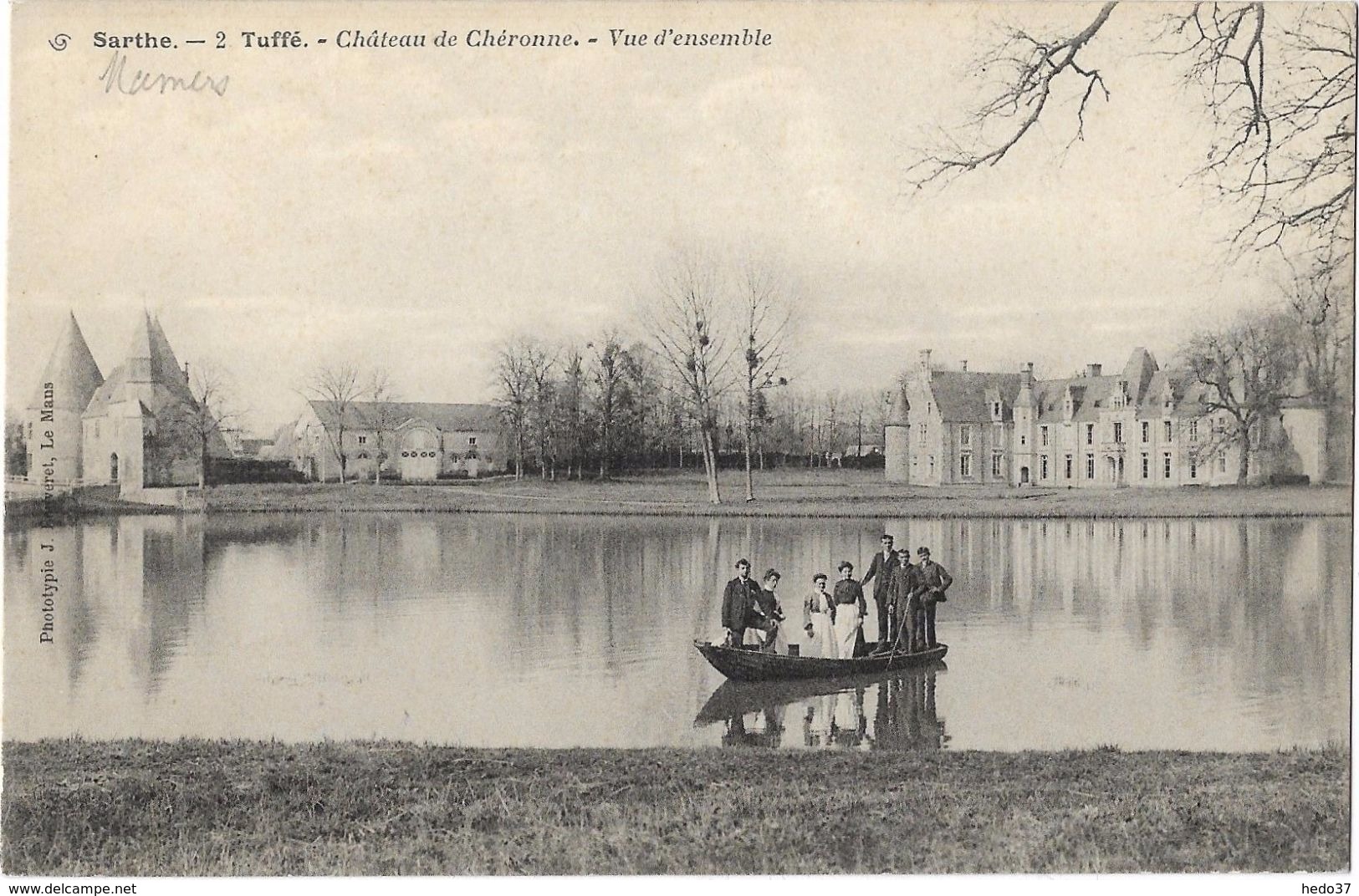 Sarthe - Tuffé - Château De Chéronne - Vue D'Ensemble - Tuffe