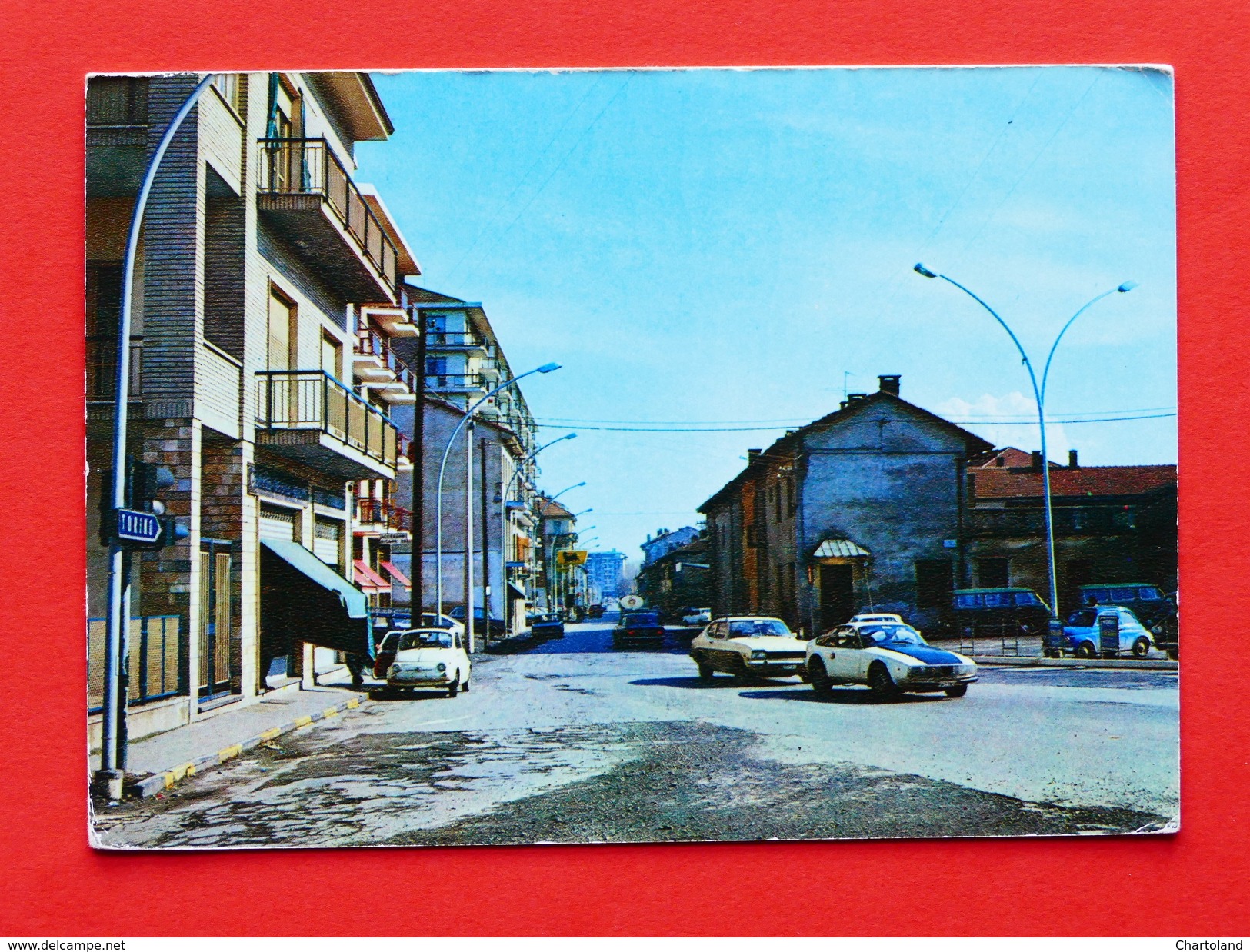 Cartolina Alpignano - Via Cavour - 1970 Ca. - Altri & Non Classificati