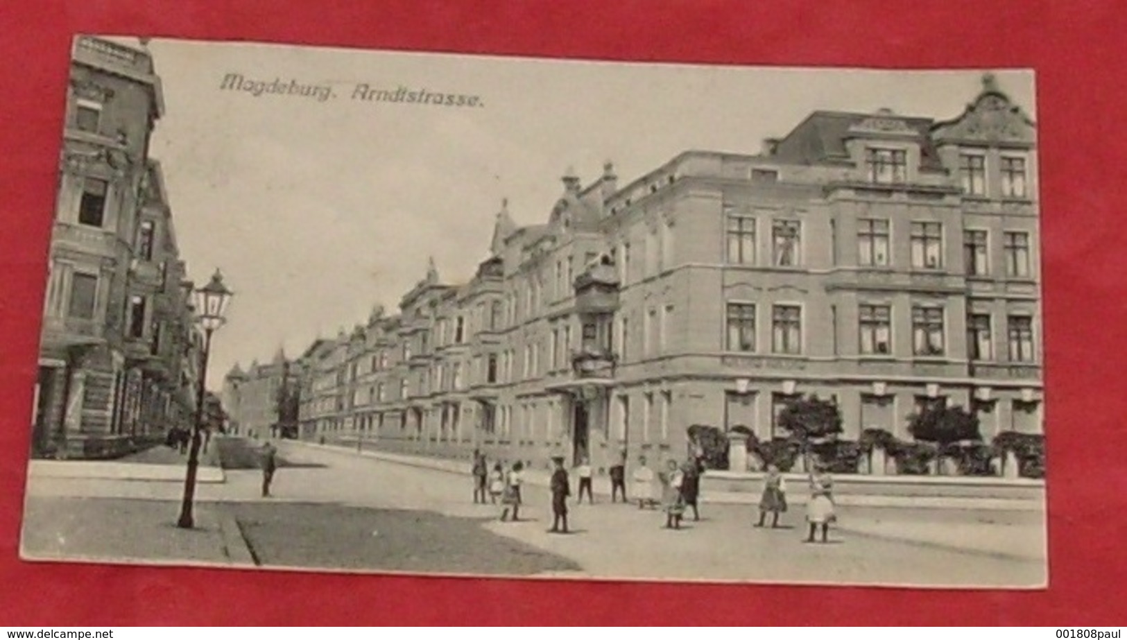 Magdeburg . Arndtstrasse :: Tampon 1908 ::: Animation    --------- 439 - Magdeburg