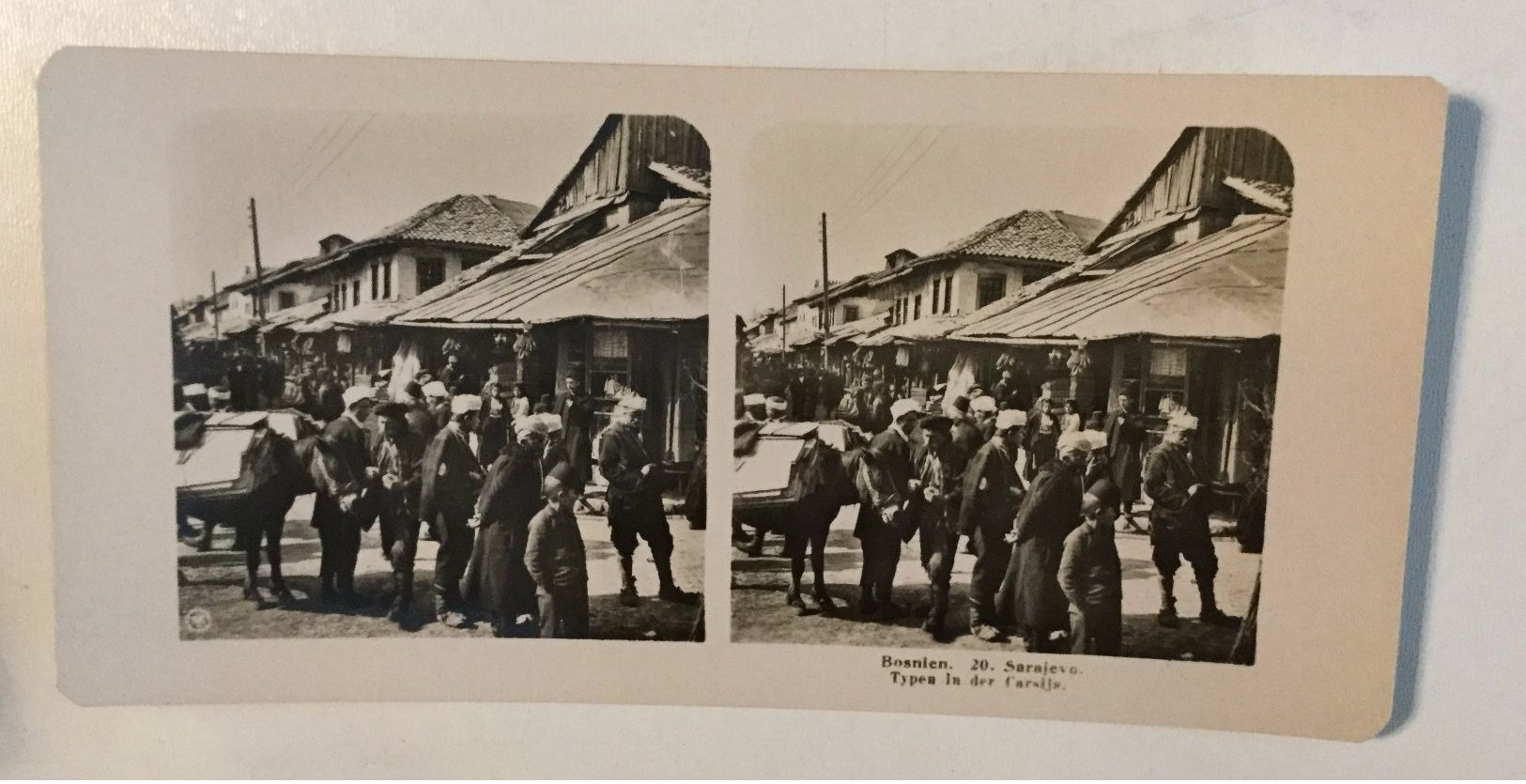 BOSNIA BOSNA  SARAJEVO   Stereo Photo Photo Stéréoscopique - Stereo-Photographie