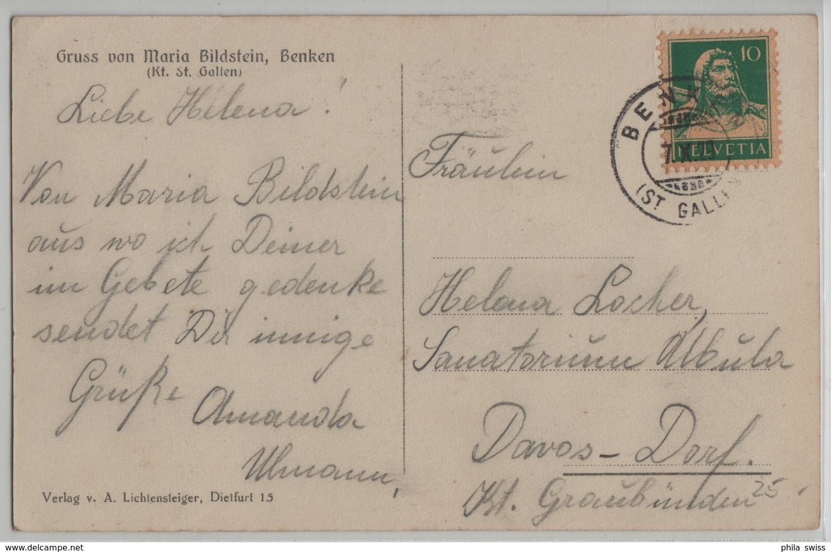 Gruss Aus Maria Bildstein Benken St. Gallen - Gnadenkapelle, Kalvarienberg, St. Meinrads-Kapelle, Hlg. Grab - Benken