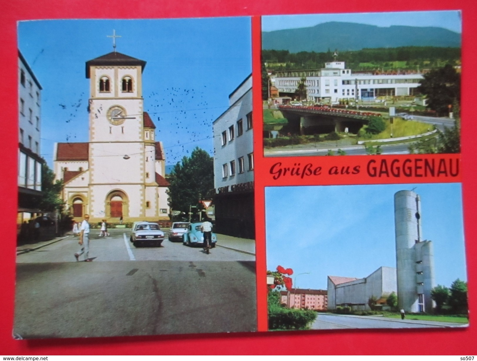 I1- Germany Postcard-Gaggenau - Gaggenau