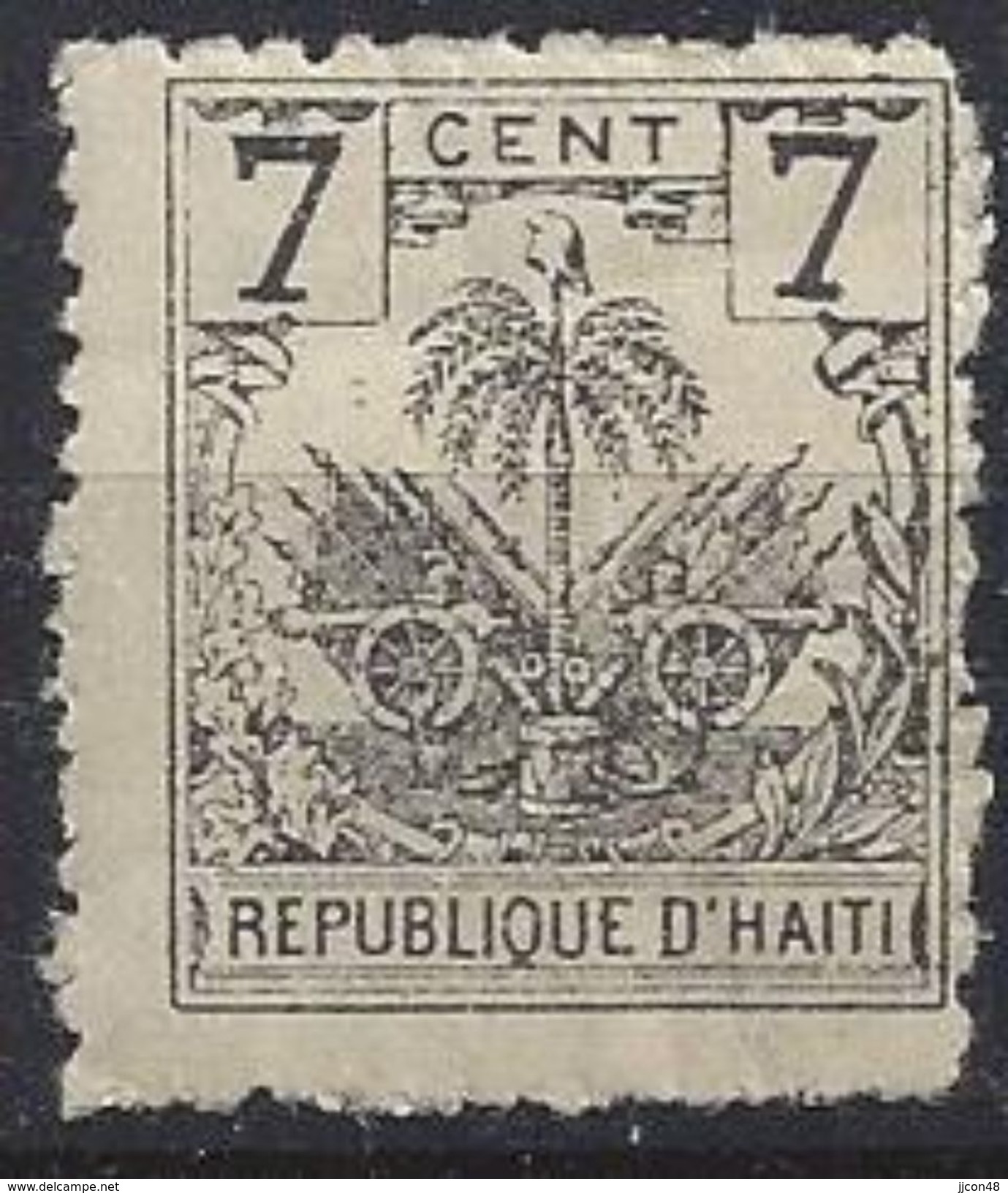 Haiti 1893  7c (o) - Haiti