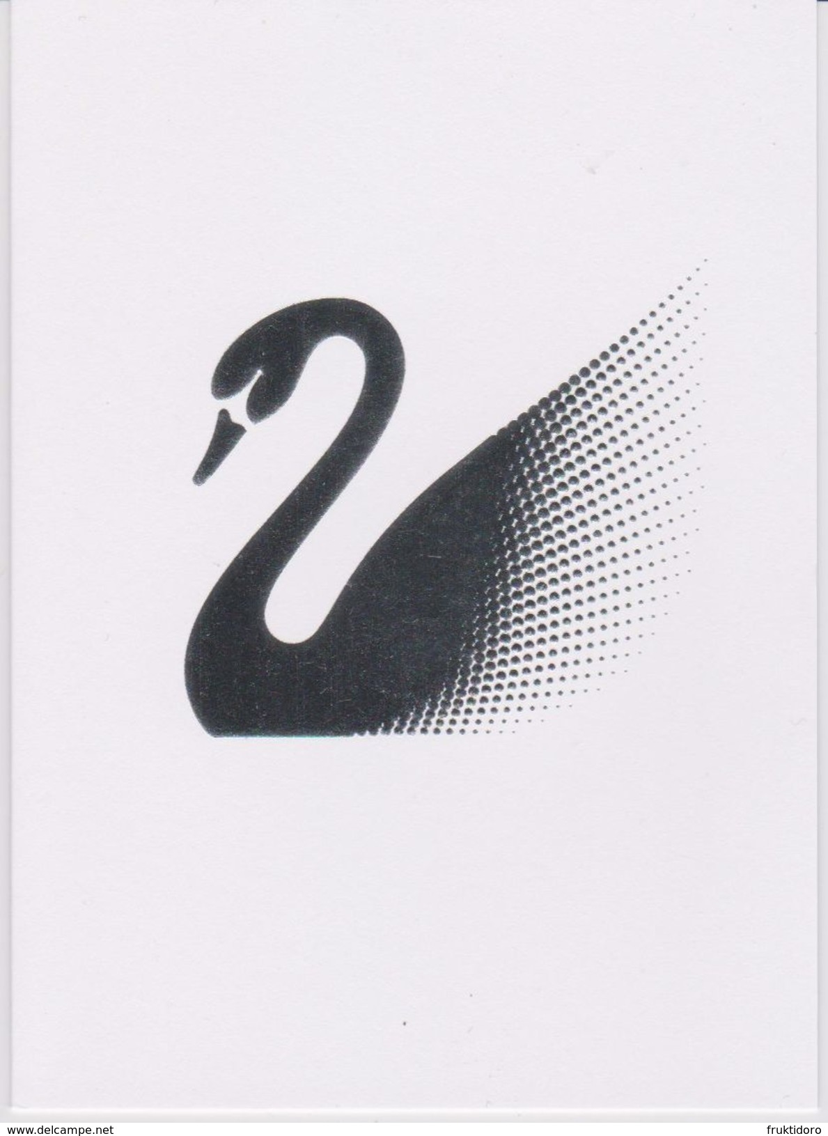 Swarovski Card Swan - Crystal - Exclusive! - Cartes Cadeaux
