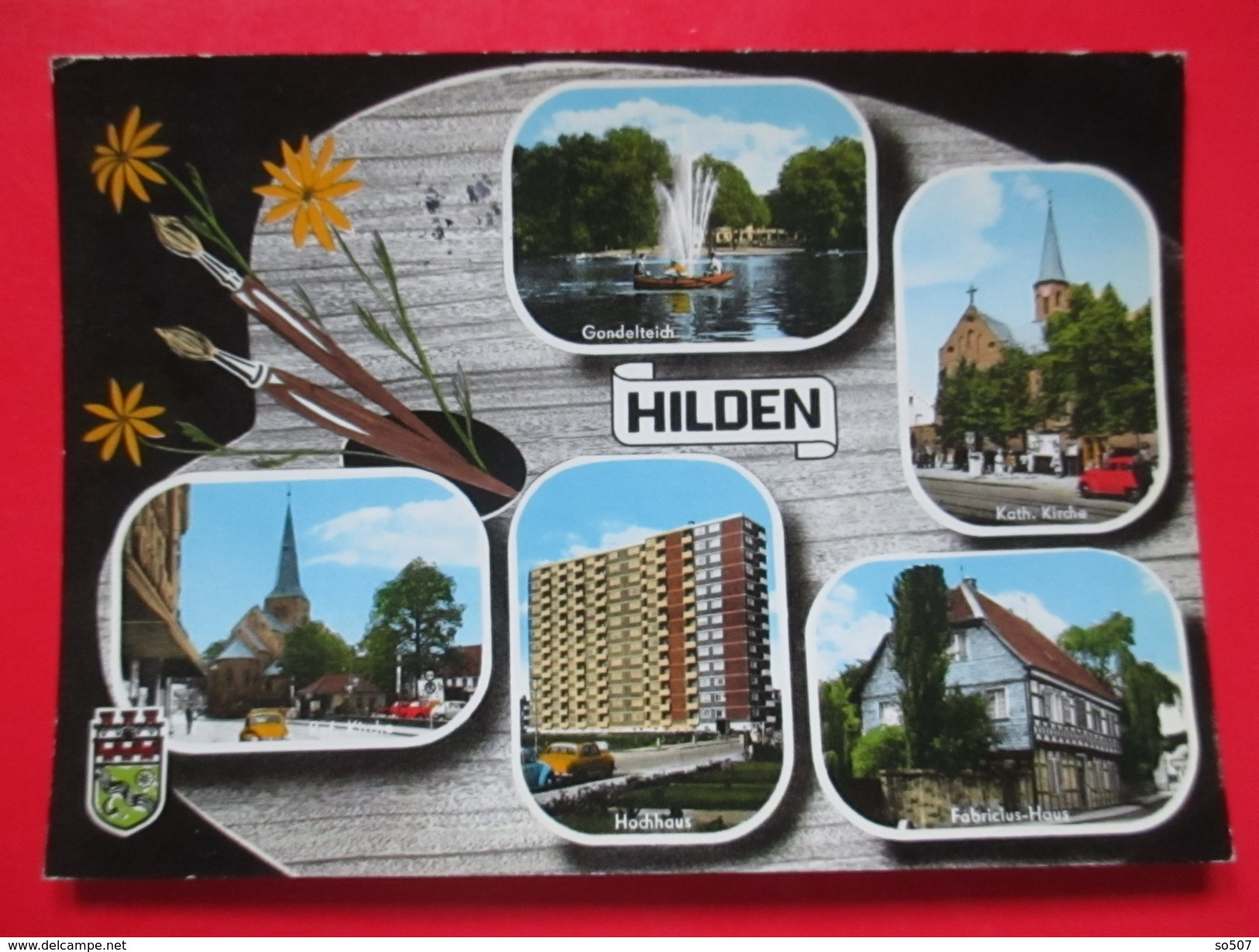 I1- Germany Postcard-Hilden - Hilden