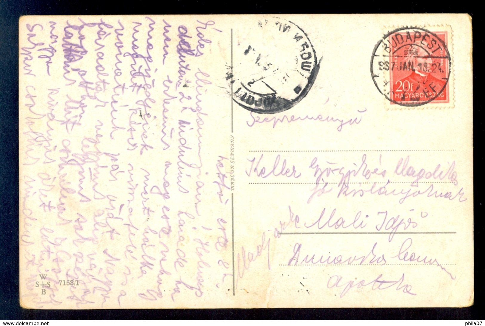 John-Wills - Pst - Man Darf Kunstler Nicht Storen... / Postcard Circulated, 2 Scans - Wills, John