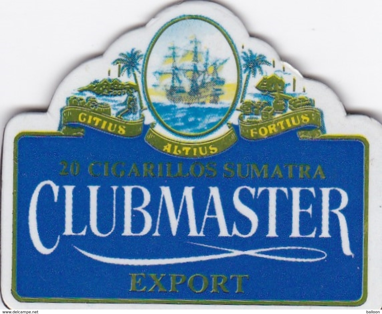 Magnet - 20 Cigarillos Sumatra - CLUBMASTER - Magnets