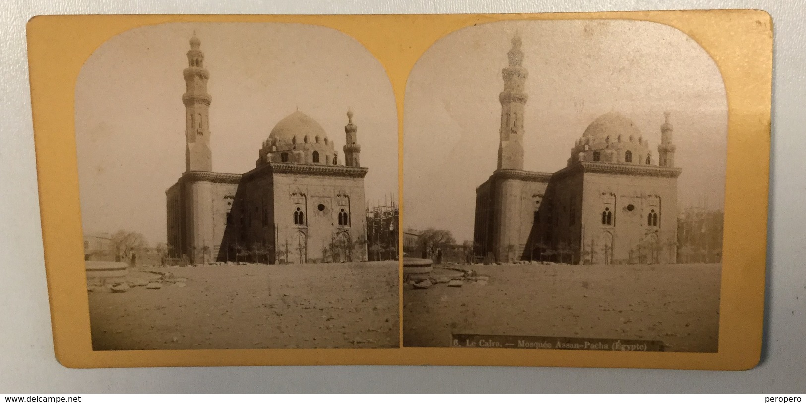 EGYPT     Stereo Photo Photo Stéréoscopique - Stereo-Photographie