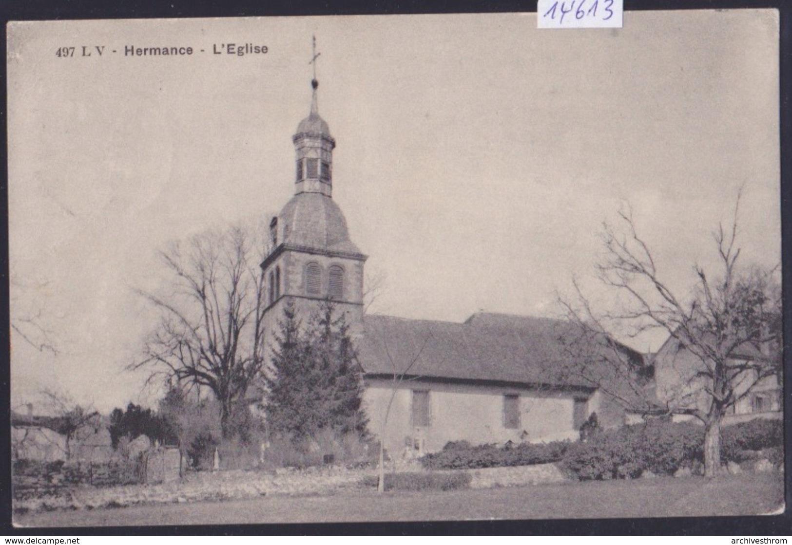 Genève Canton - Hermance : L'église (14'613) - Hermance