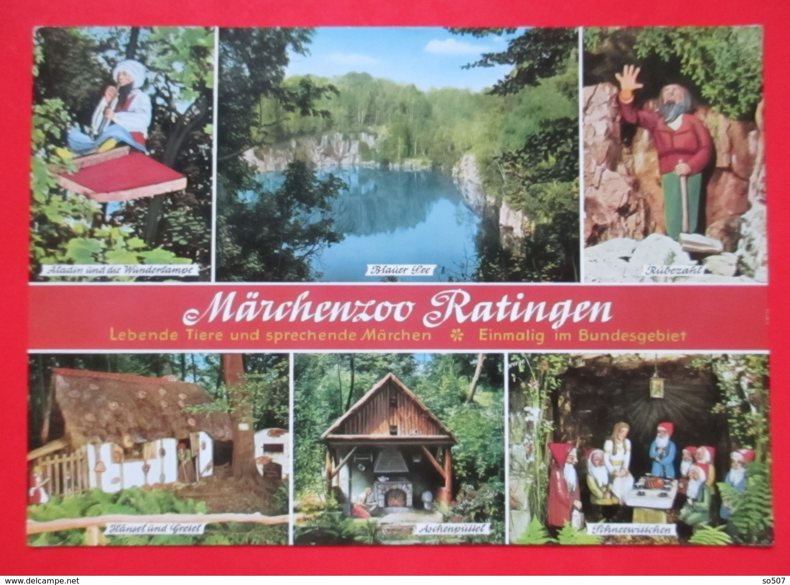 I1- Germany Postcard-Marchenzoo,Blauer See,Ratingen - Ratingen