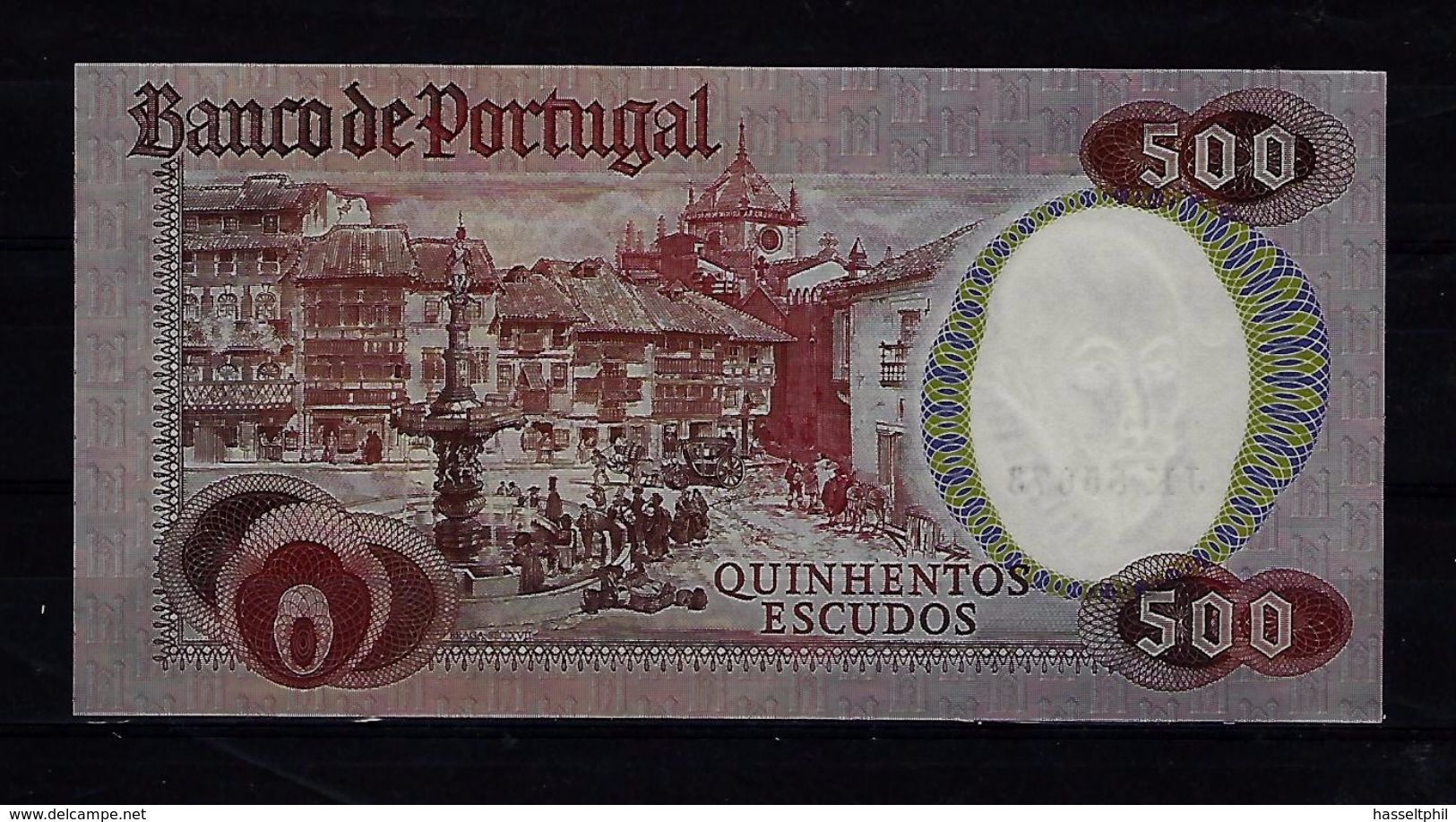 PORTUGAL 500 Escudos - 4.10.1979 - Francisco Sanches  - UNC - Portugal