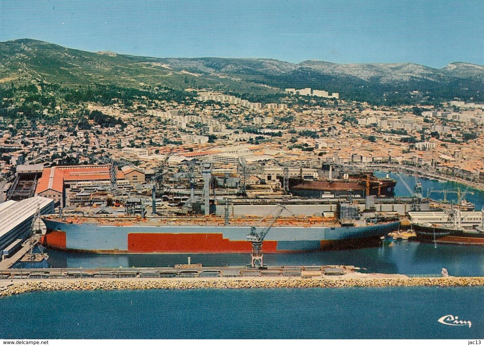 L100C_299 - La Ciotat - Vue Aérienne - Le Chantier Naval N° E 13.028.99.2.0622 - La Ciotat