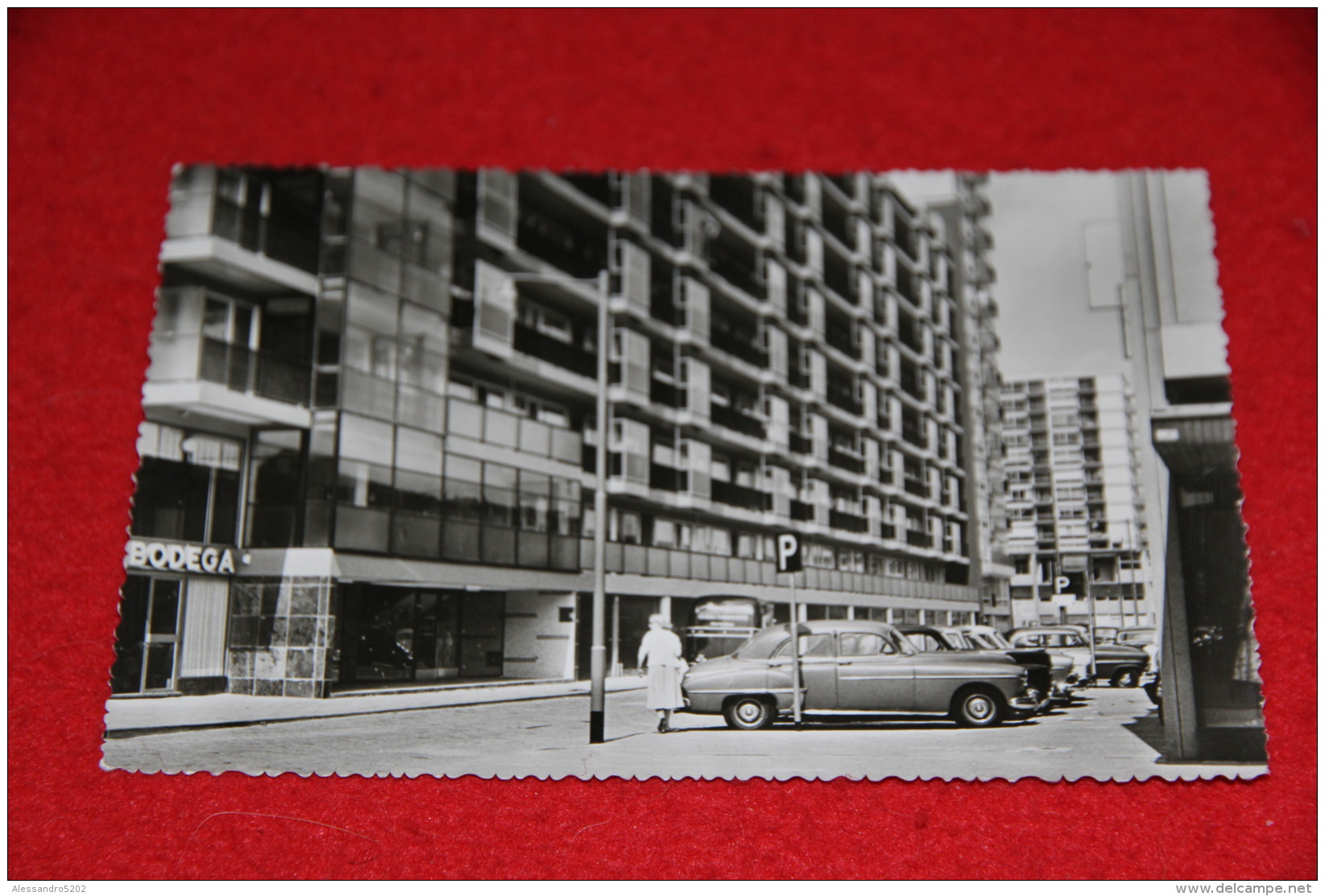 Zuid Holland Rotterdam Flats Rond De Lijnbaan 1958 + Auto - Rotterdam