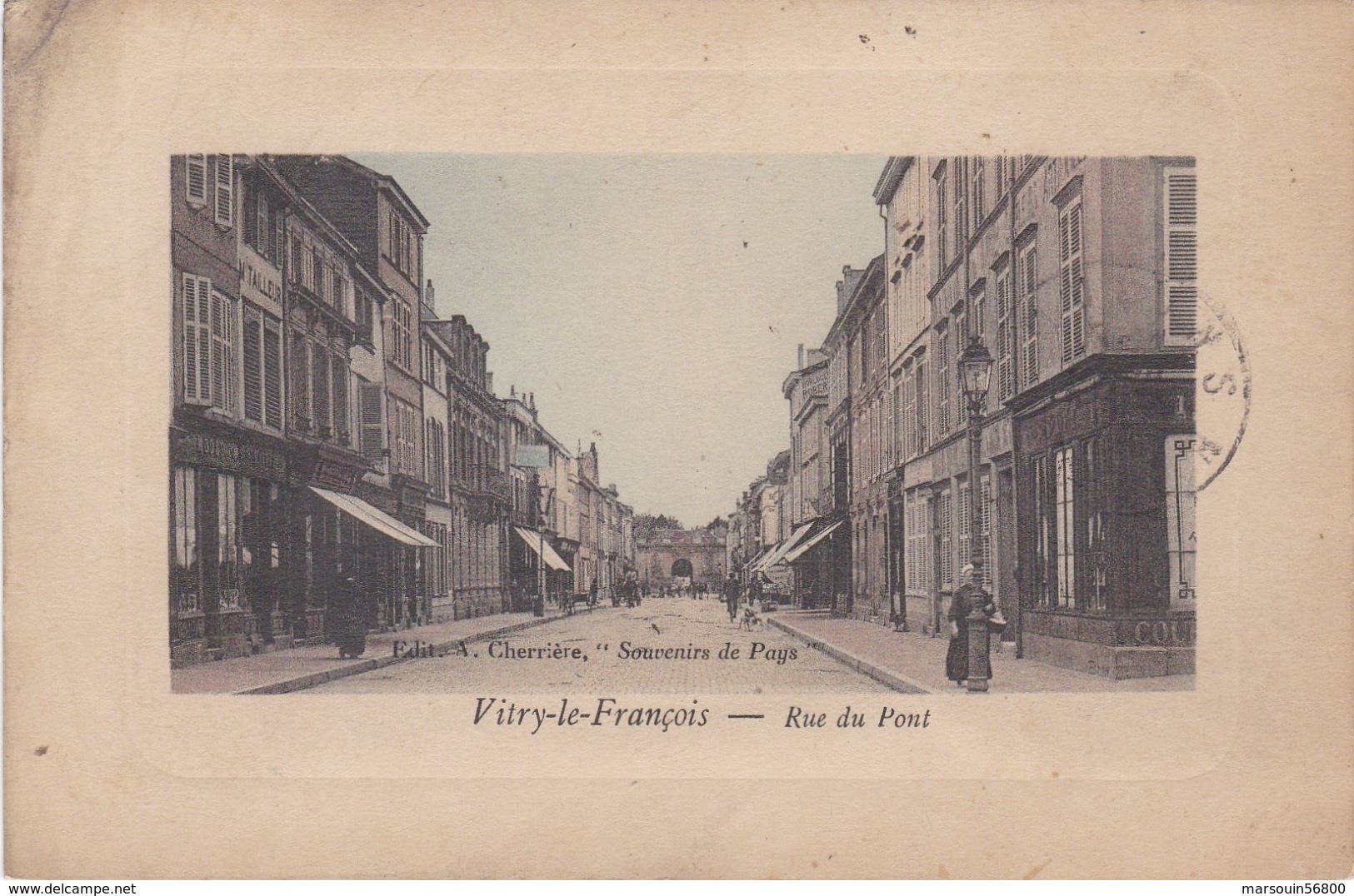 CPA  Dept 51 VITRY LE FRANCOIS Rue Du Pont - Vitry-le-François