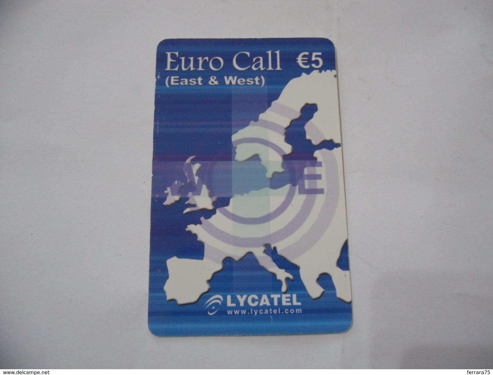 CARTA TELEFONICA PHONE CARD LYCATEL. - Otros – Europa