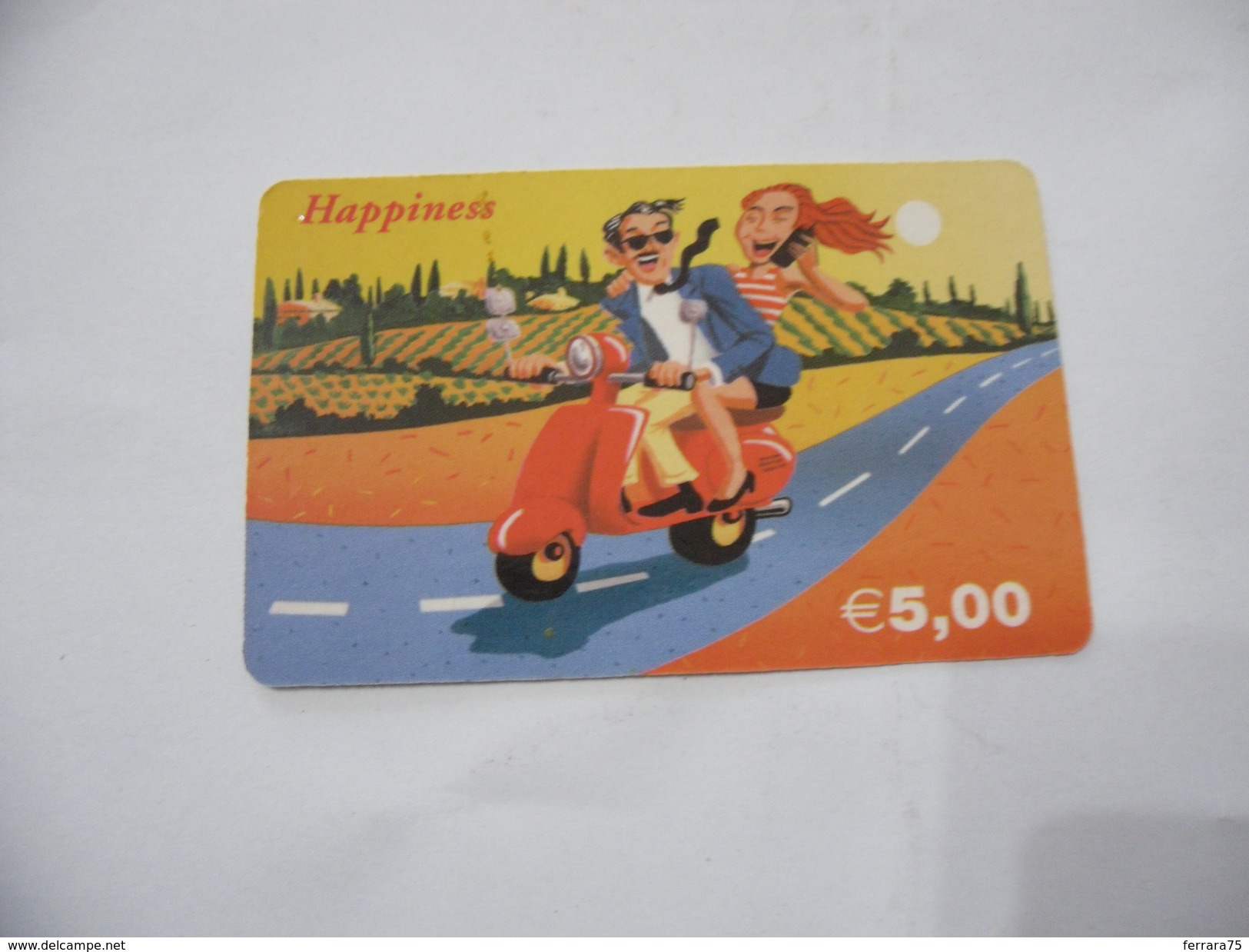 CARTA TELEFONICA PHONE CARD  HAPPINESS. - Other - Europe