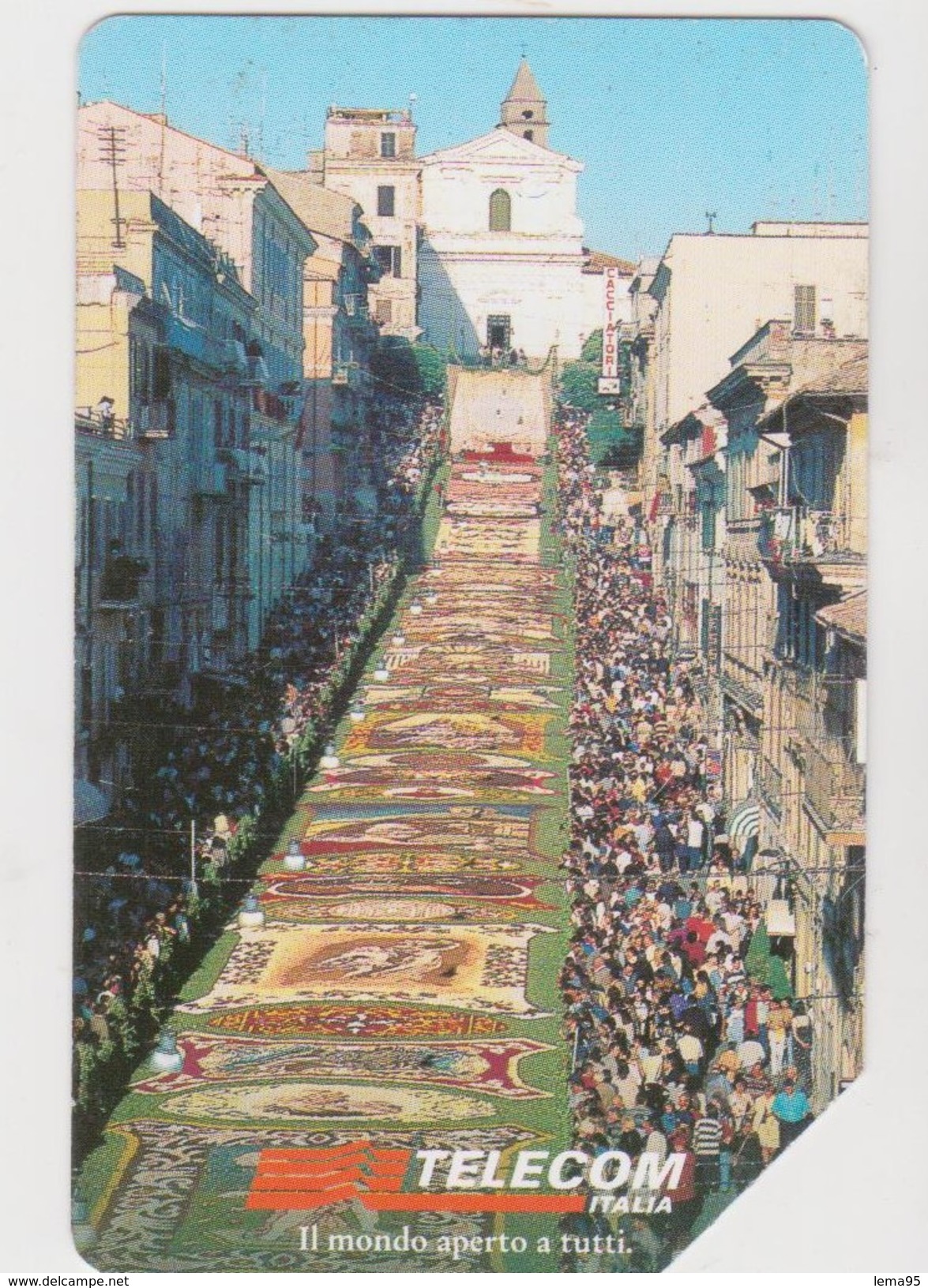 GENZANO L'INFIORATA 13-4 GIUGNO 1999 £ 10000. USATA - Pubbliche Tematiche