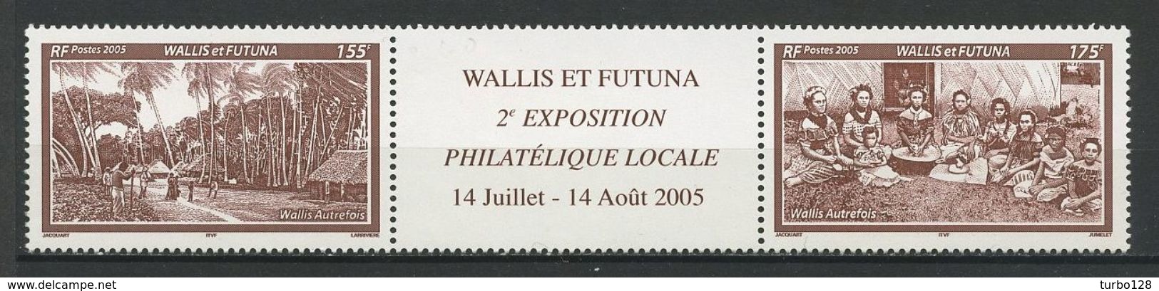 WALLIS FUTUNA  2005 N° 643/644 ** Neufs MNH Superbes Scènes De La Vie Arbres Femmes Trees Women - Neufs