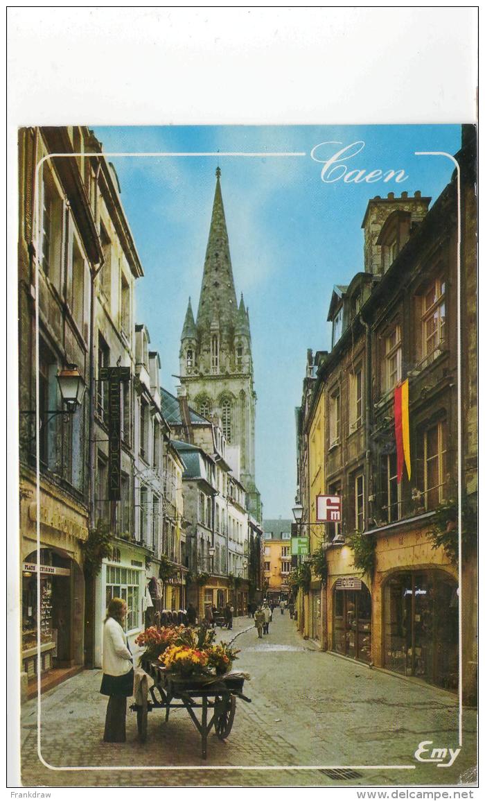 Postcard - Caen - La Rue Froide - No Card No. - Posted 11th Aug 1996 Very Good - Unclassified