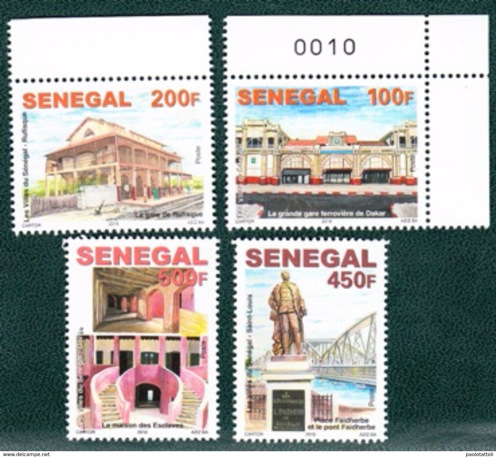 Senegal,Le Viles Du Senegal, 2016, Mint - Senegal (1960-...)