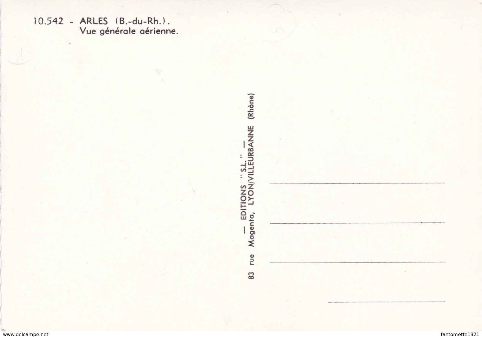ARLES VUE GENERALE AERIENNE (dil116) - Arles