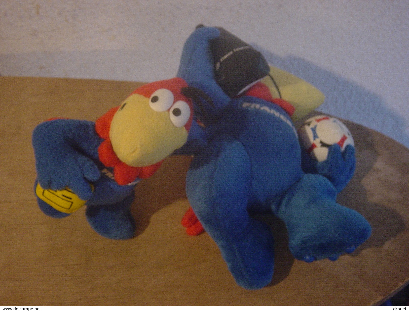 FOOTIX - MASCOTTE DE LA COUPE DU MONDE 98 - VERSION TRES RARE - Peluches