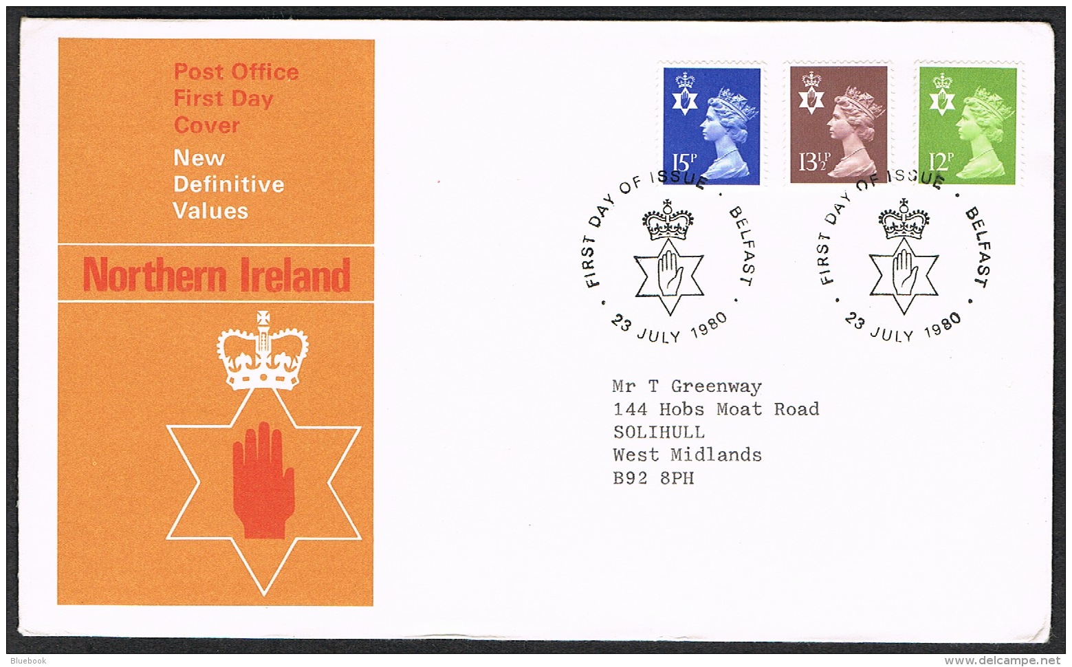 RB 1173 -  GB 1978 Wales Scotland &amp; N.I. 12p - 15p Regional Stamps 3 X FDC First Day Covers - 1971-1980 Decimal Issues