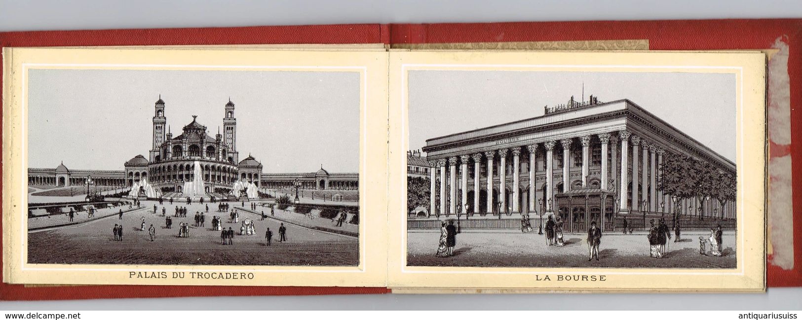 Souvenir De Paris - 14 Carts - E. Fiévée - PHOTOGRAPHIES ESTAMPES - Papeterie - Géographie