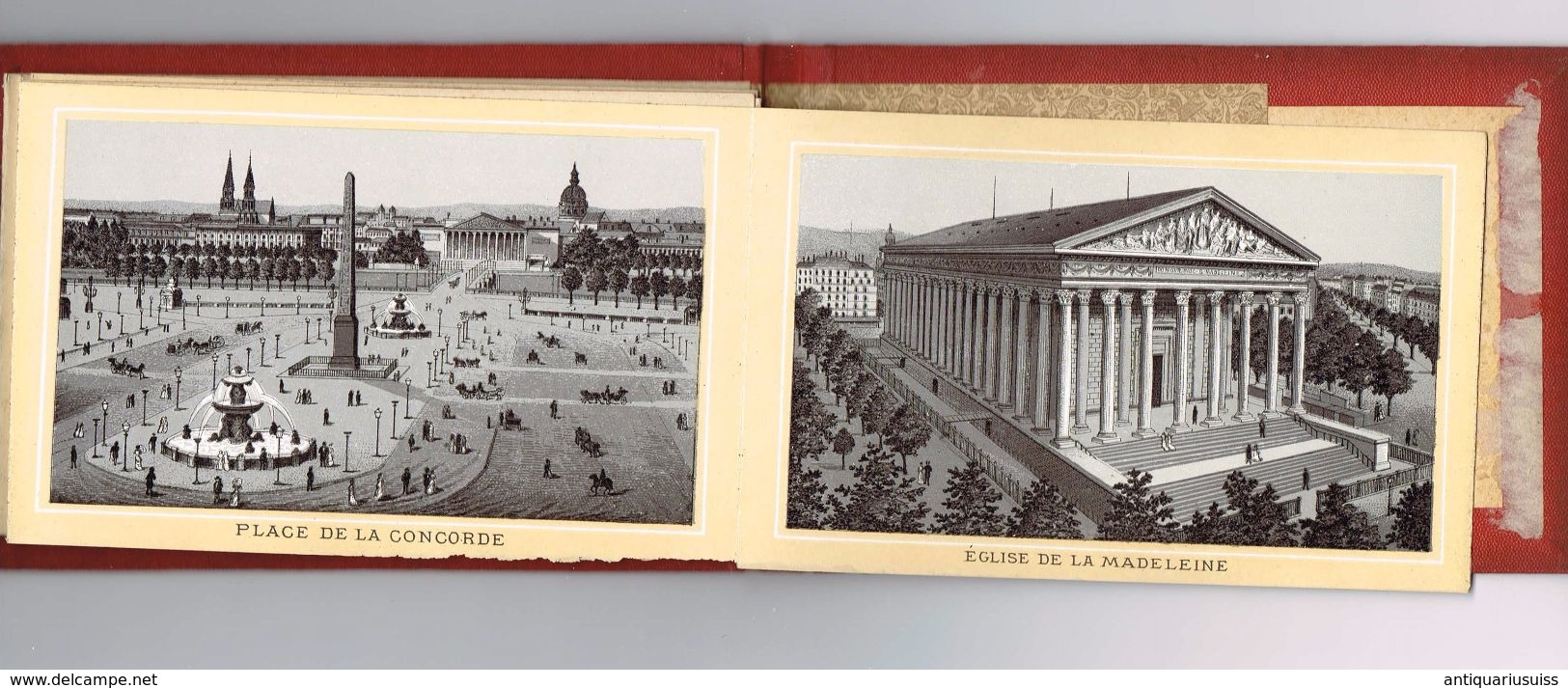 Souvenir de Paris - 14 carts - E. Fiévée - PHOTOGRAPHIES ESTAMPES - Papeterie