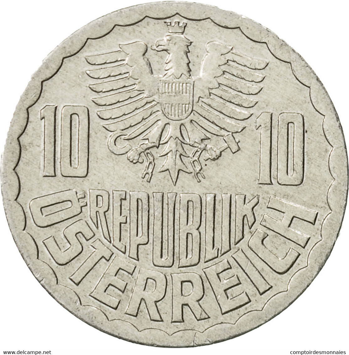 Monnaie, Autriche, 10 Groschen, 1985, Vienna, TTB, Aluminium, KM:2878 - Autriche