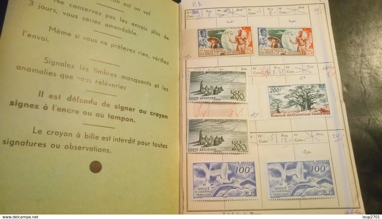 D265 CARNET A CHOIX COLONIE AEF / AOF NEUFS A TRIER BELLE COTE DÉPART 10€ - Collections (with Albums)