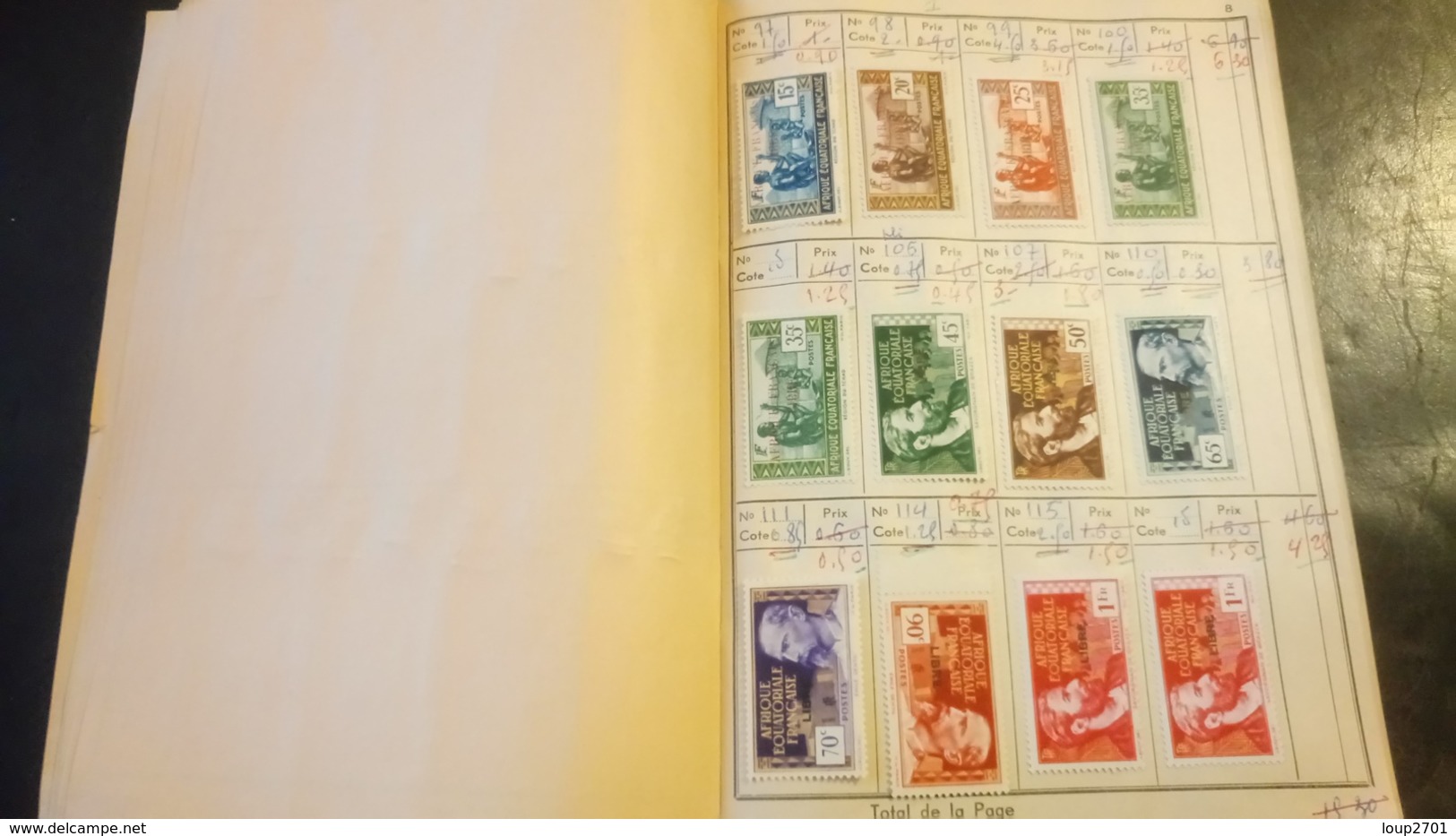 D265 CARNET A CHOIX COLONIE AEF / AOF NEUFS A TRIER BELLE COTE DÉPART 10€