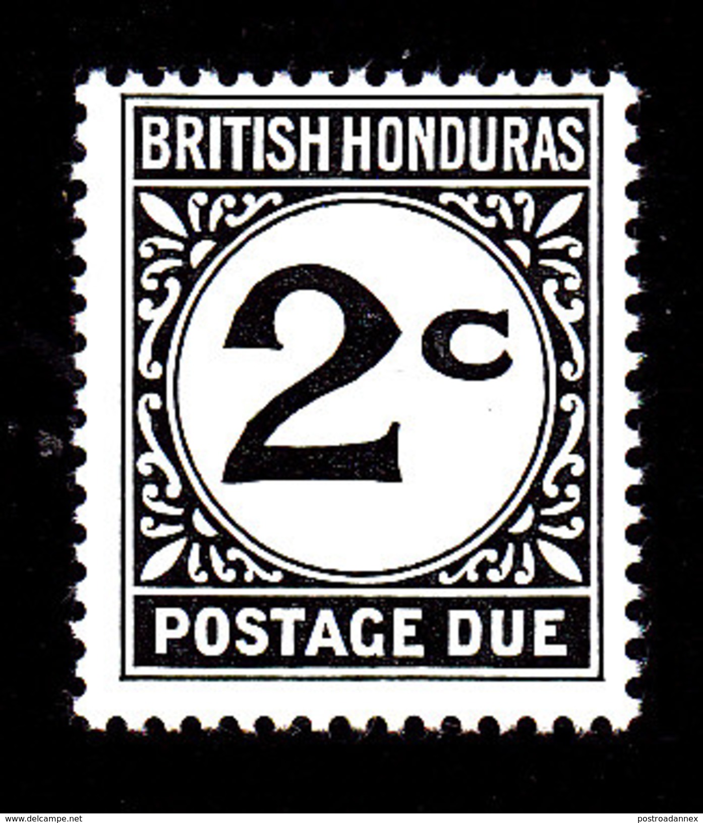 British Honduras, Scott #J4, Mint Hinged, Postage Due, Issued 1972 - Honduras Britannique (...-1970)