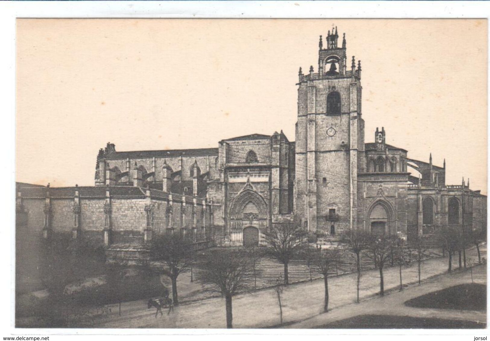 POSTAL   PALENCIA  -ESPAÑA  - CATEDRAL  ( CATHÉDRALE  - CATHEDRAL ) - Palencia